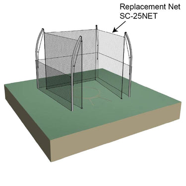 Shot Cage - Field and Track - 34.92 Degree Throwing Sector Replacement Net